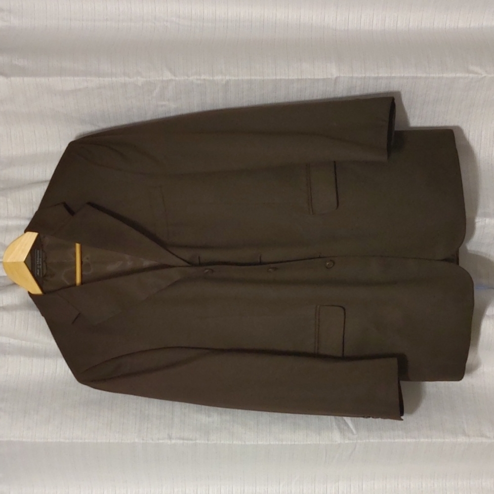 Dark Brown Bachrach Suit Jacket